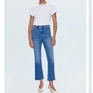 Pistola Lennon High Rise Boot Cut Crop Jeans